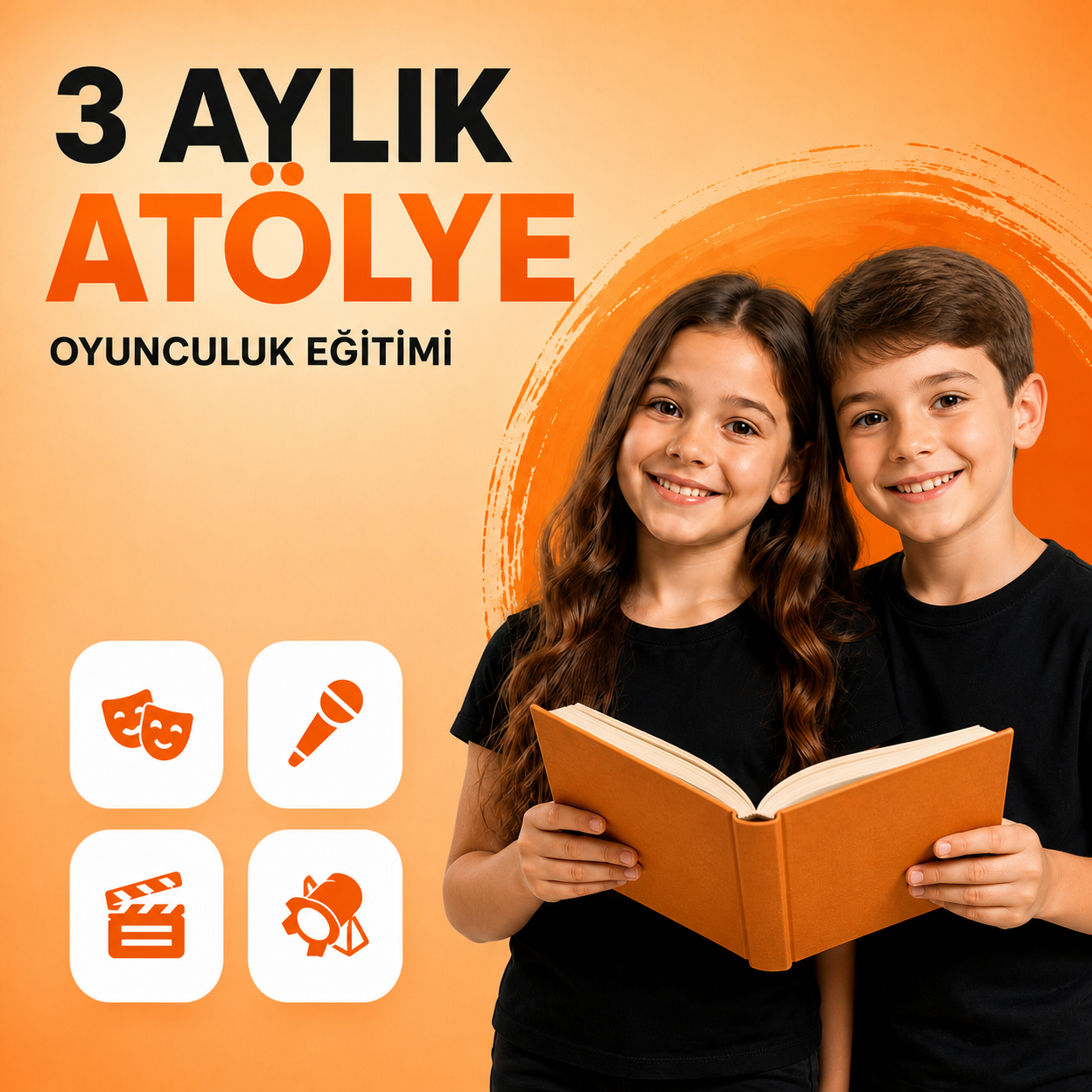 3 Aylık Oyunculuk Atölyesi